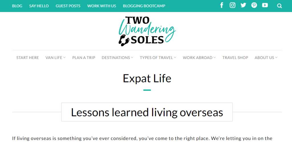 Two Wandering Soles