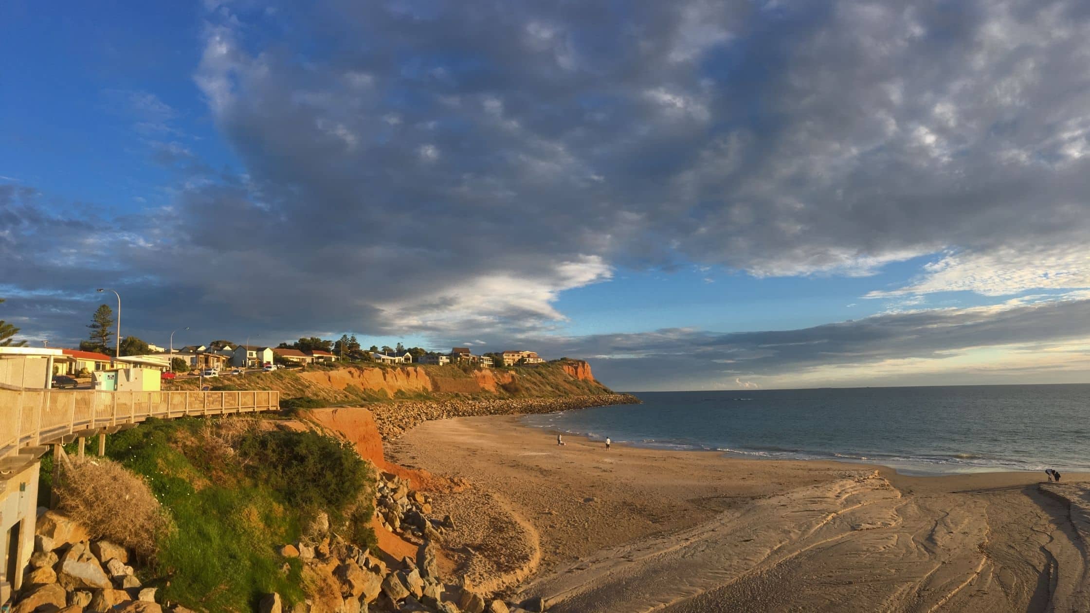 Picturesque sea shore views when going on Adelaide day trips in Australia