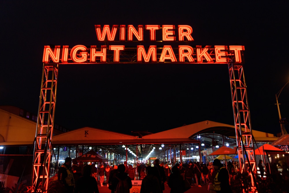 Queen Victoria Winter Night Market