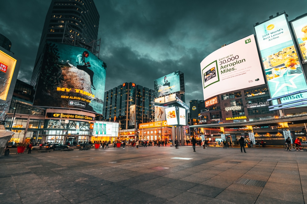 Yonge-Dundas for Shopping