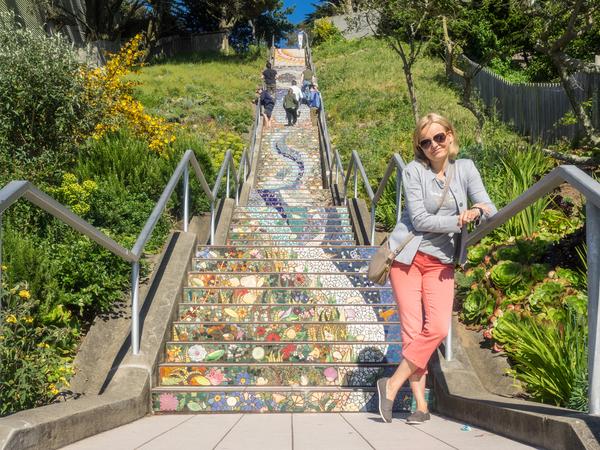  16th Avenue Tiled Steps