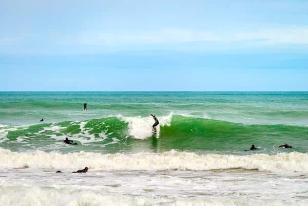 West Beach for Sunbathers and Surfers
