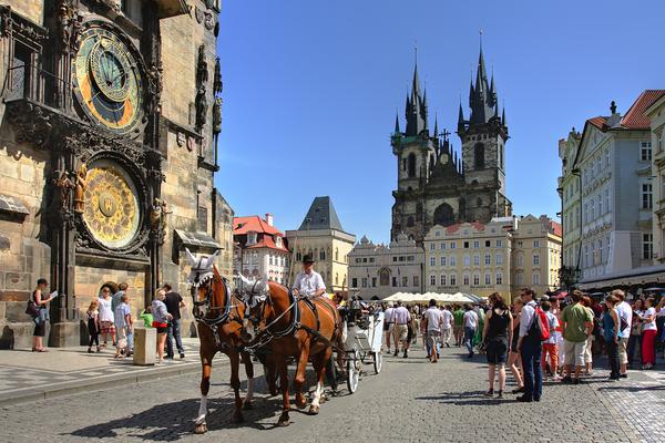 Old Town Square and Astronomical Clock